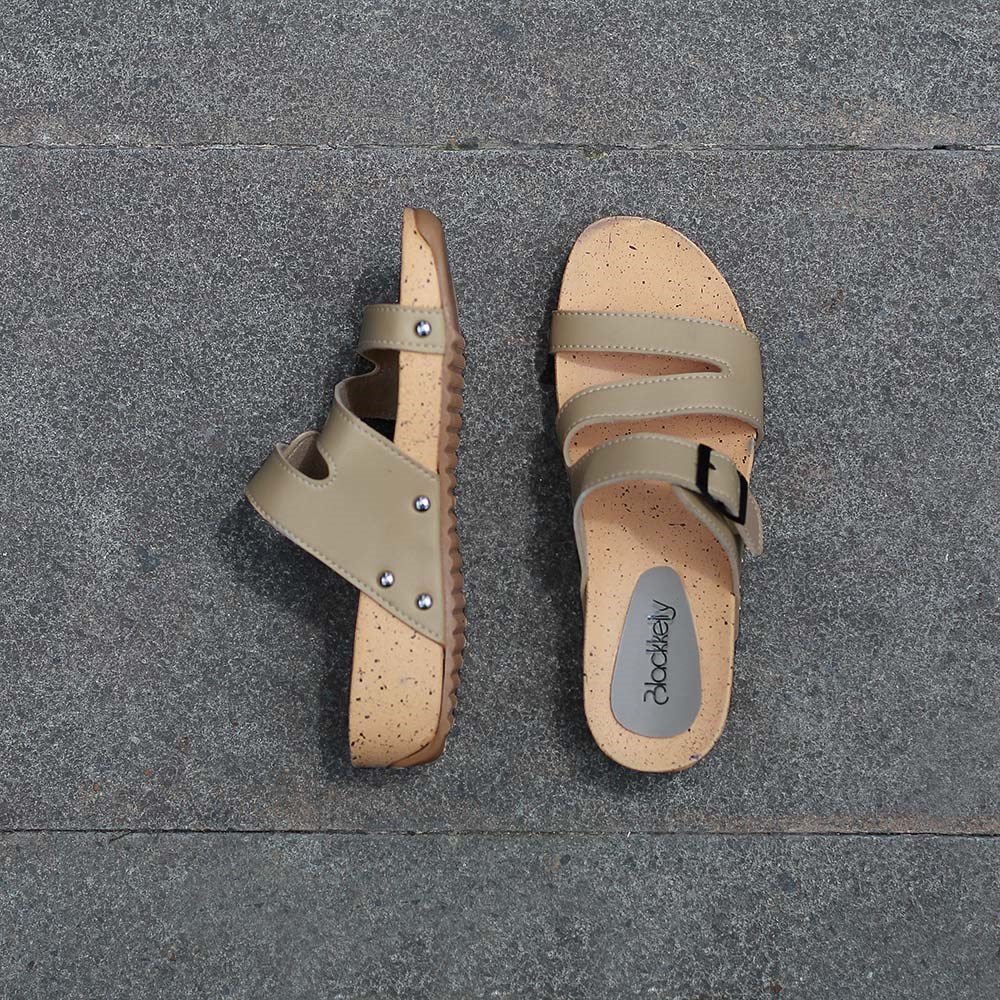 Blackkelly Wanita Sandal Wedges  LDO 394
