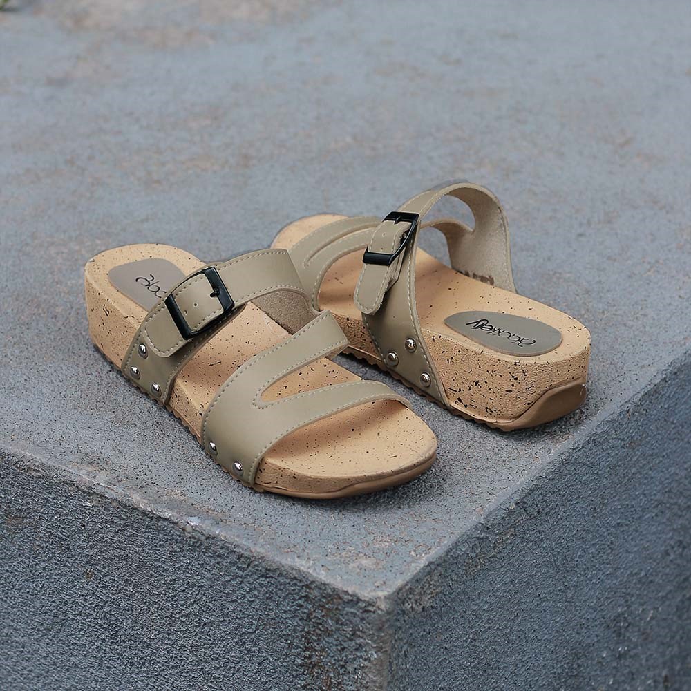 Blackkelly Wanita Sandal Wedges  LDO 394