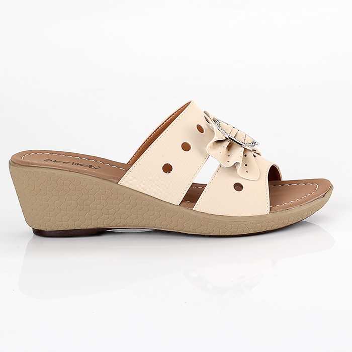 Sandal Wedges Wanita Blackkelly LUD 382