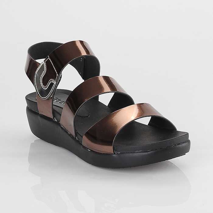 Sandal Wedges Tali Wanita Blackkelly LLV 183