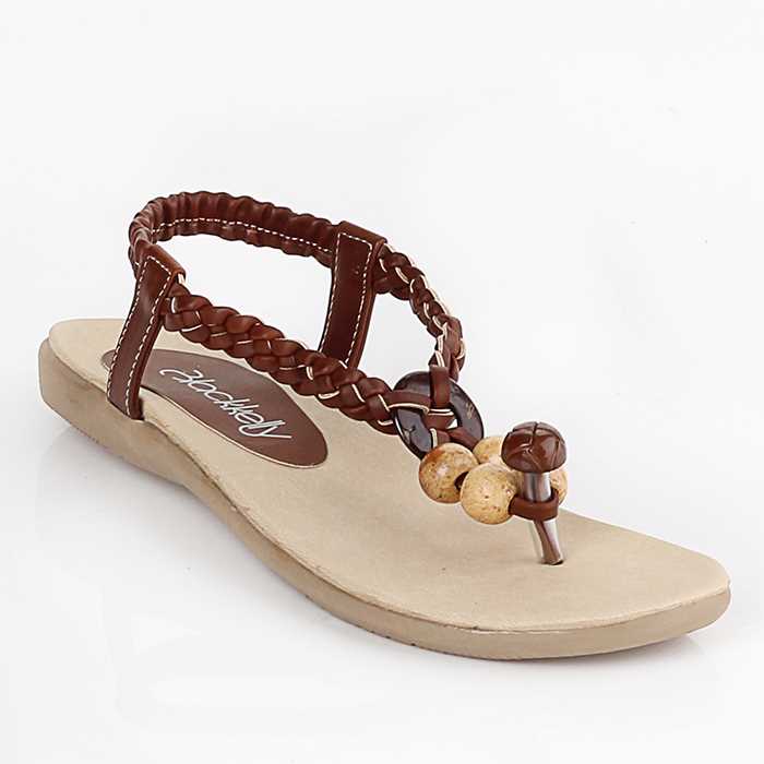 Sandal Teplek Tali Wanita Blackkelly LEP 294