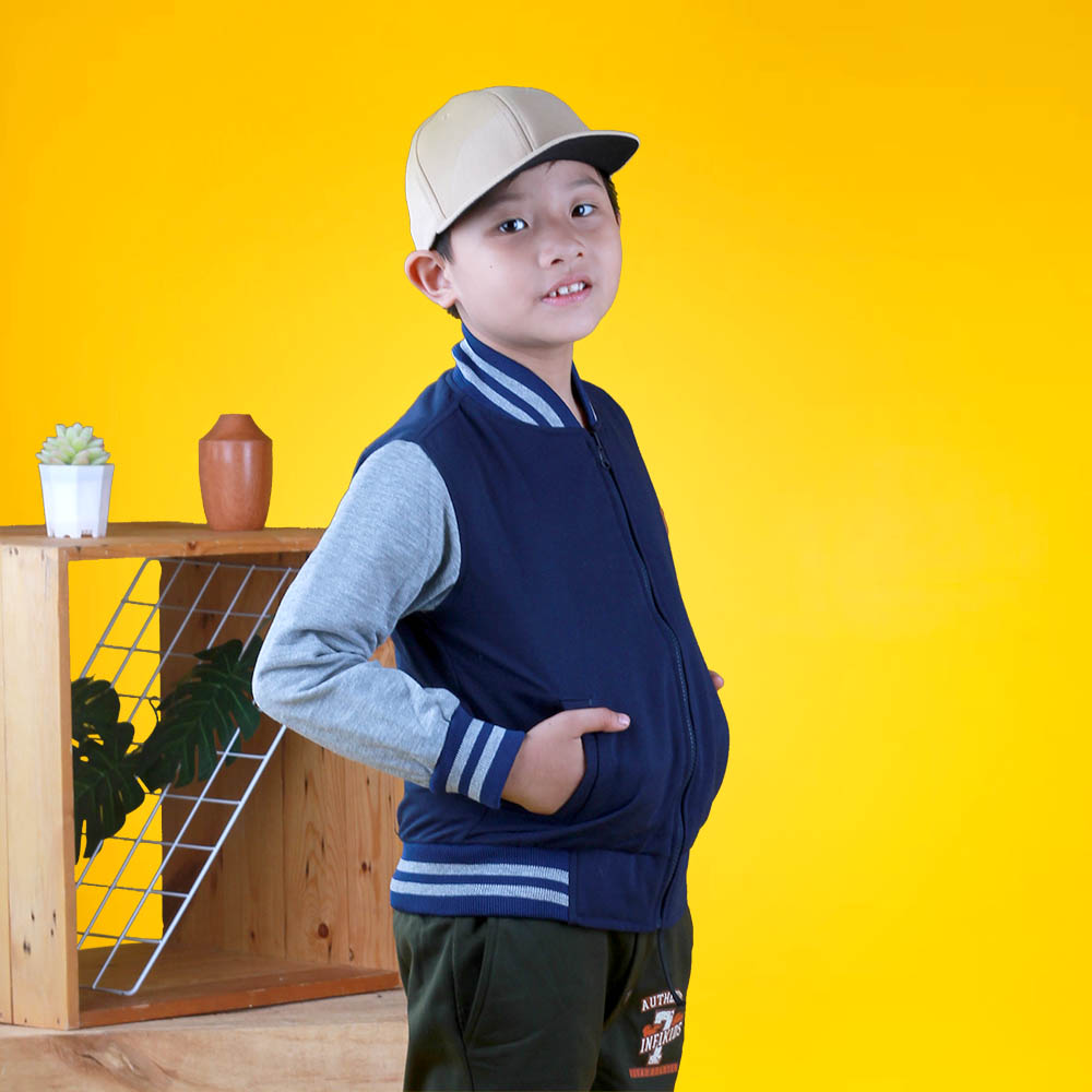 Jaket Bomber Anak Laki-Laki ILS KID 124