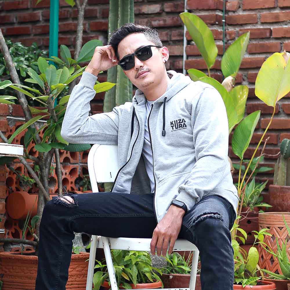 Jaket Hoodie Pria KQC KZR 290