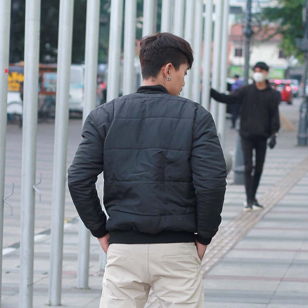 Jaket Baseball Pria We-Wolv MV 296