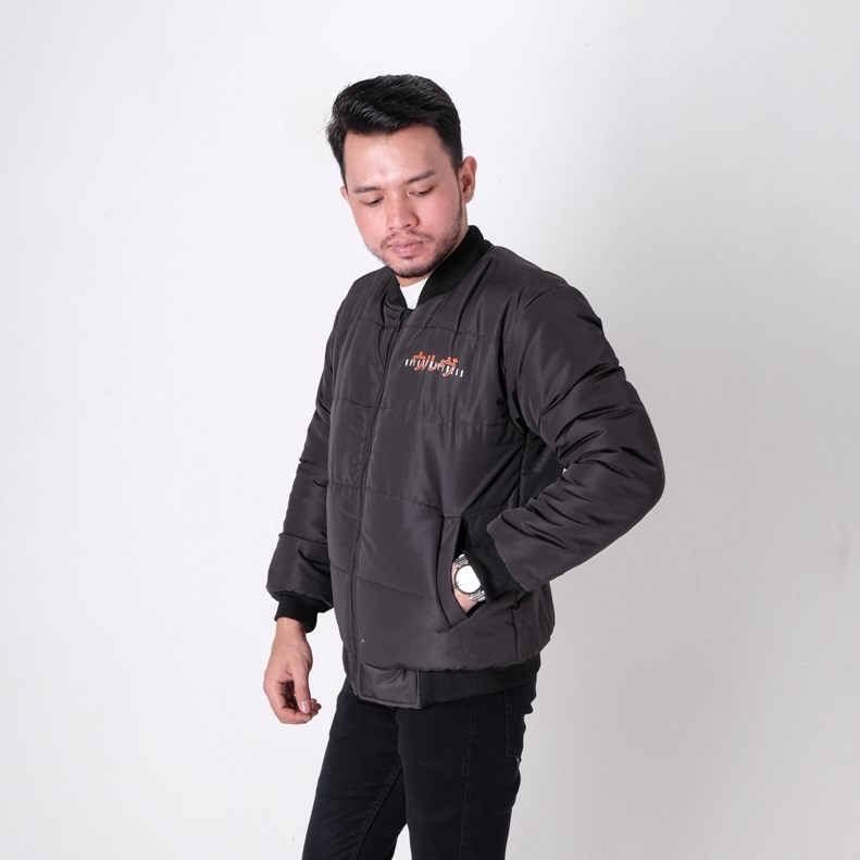 Jaket Baseball Pria We-Wolv MV 296