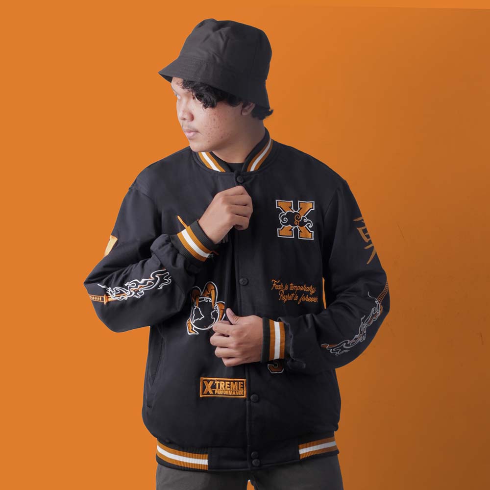 Jaket Varsity Pria Hazama HZM 294