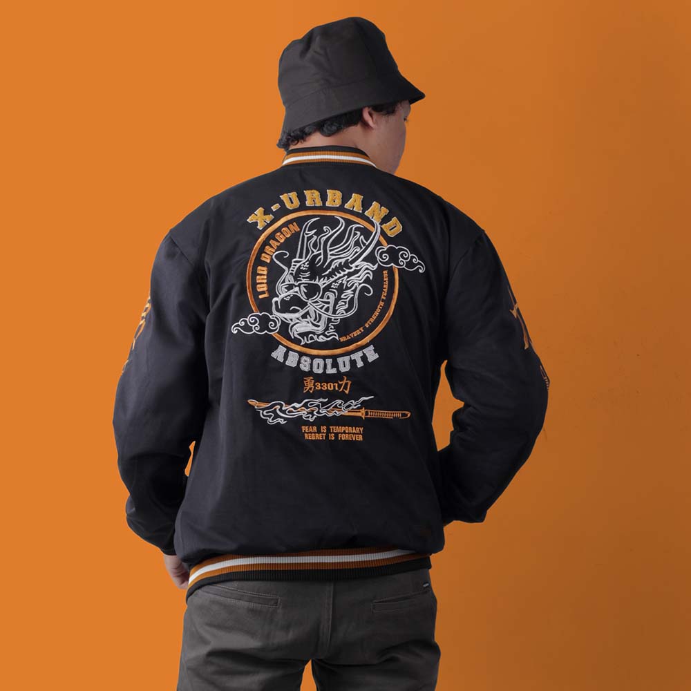 Jaket Varsity Pria Hazama HZM 294