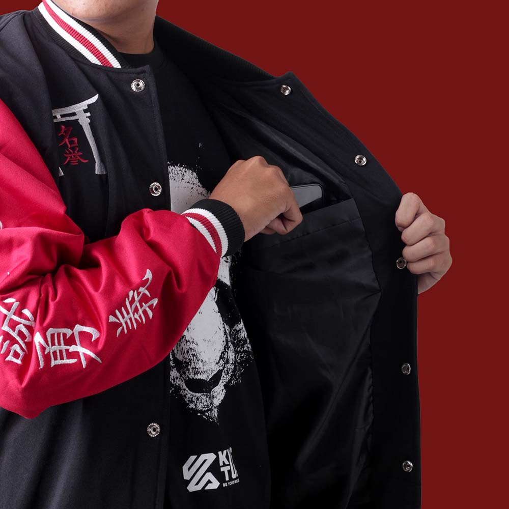 Jaket Varsity Pria Hazama HZM 747