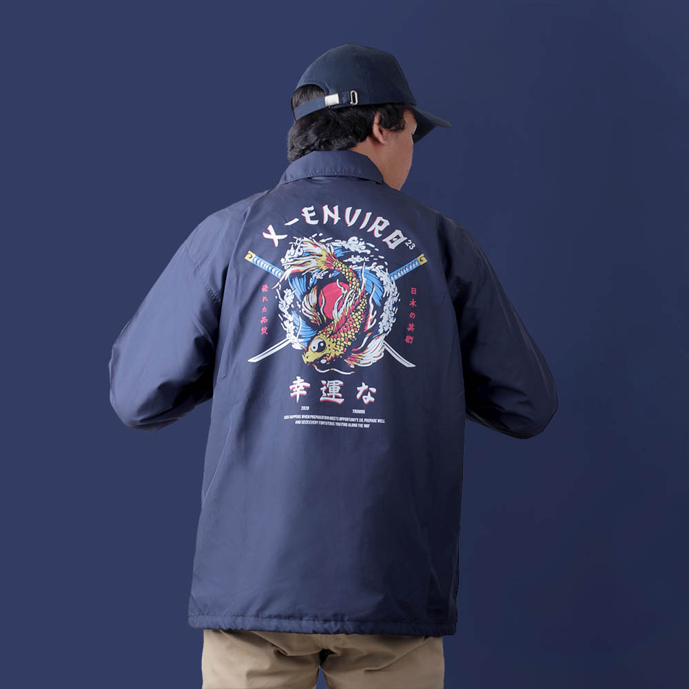 Jaket Coach/Windbreaker Jacket Hazama HZM 561