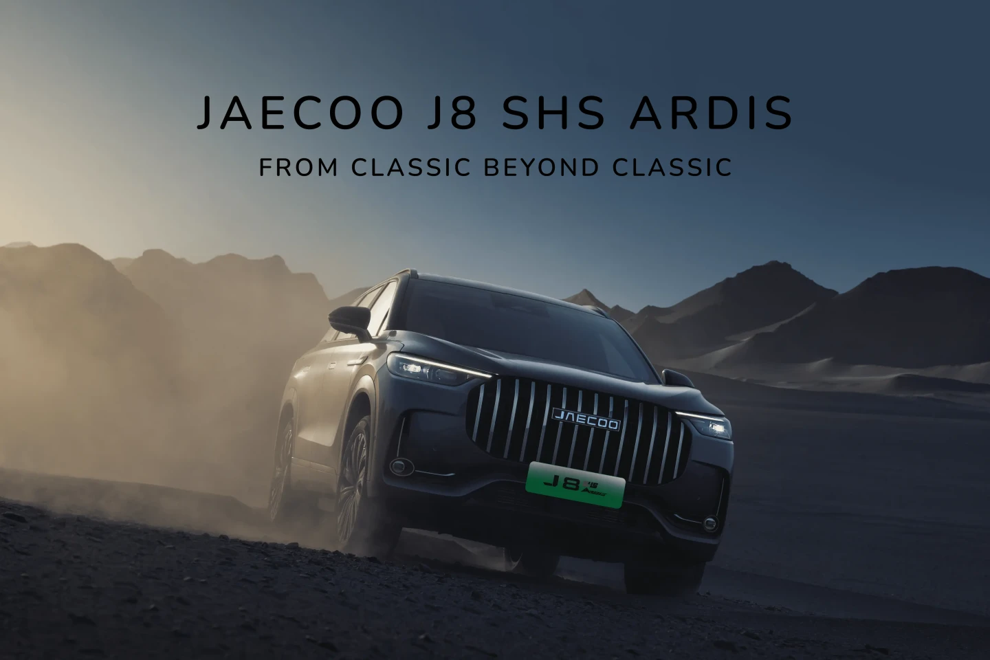 JAECOO J8 SHS ARDIS