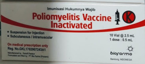 Vaksin IPV di Rumah Imunisasi