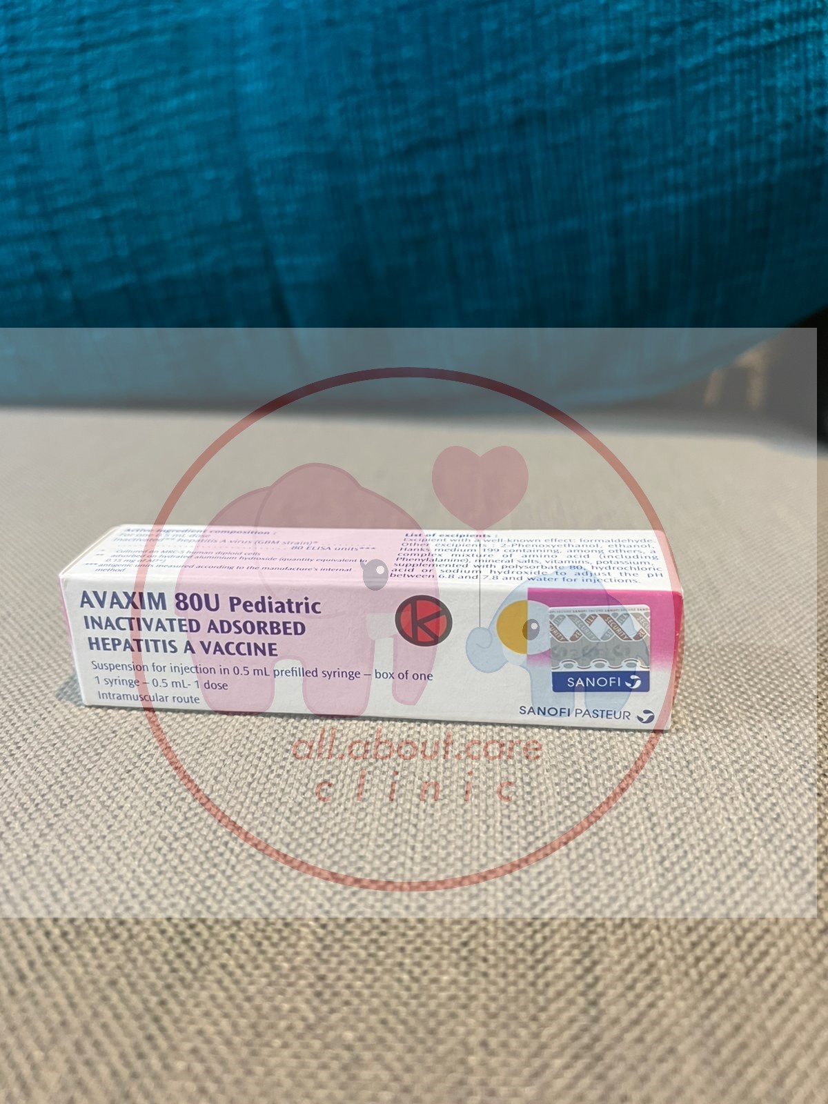 Vaksin Avaxim di All About Care Clinic