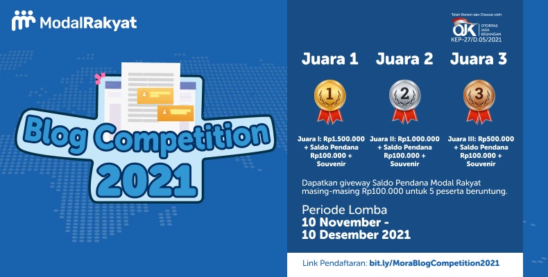 Modal Rakyat Blog Competition 2021 Modal Rakyat Blog Competition 2021
