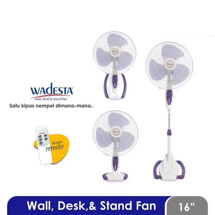 COSMOS KIPAS ANGIN MEJA DESK FAN 16-S088