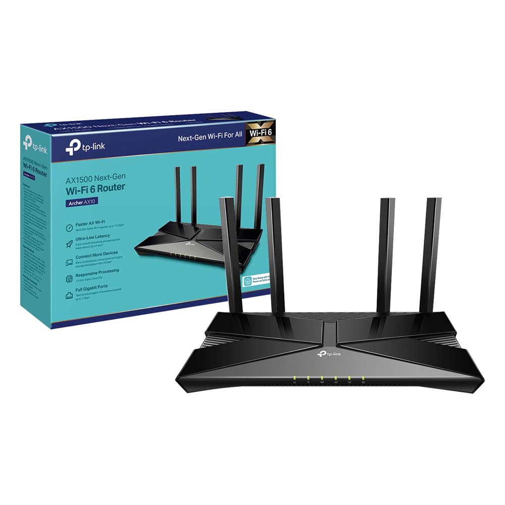 TP-LINK WIRELESS ROUTER ARCHERAX10