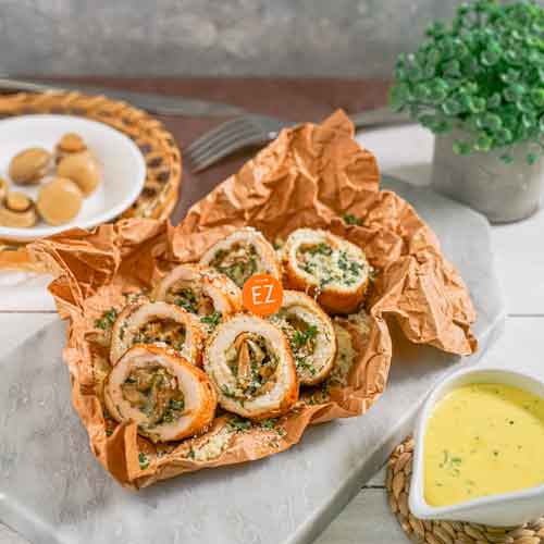 Session Number 5 - Stuffed Chicken Mushroom