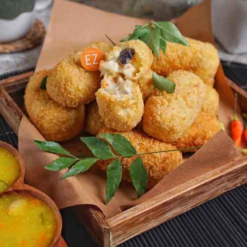 Session Number 7 - Croquette Chicken & Mushroom With Pickle