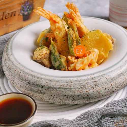 Session Number 8 - Vegetable And Shrimp Tempura