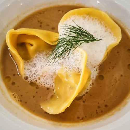 Session Number 13 - Raviolli Lobster Cappucino