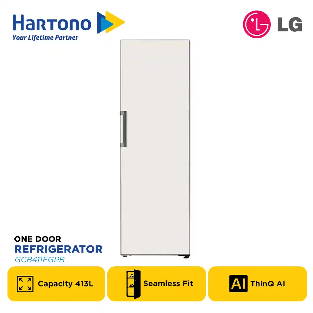 LG OBJET KULKAS 1 PINTU 1 DOOR REFRIGERATOR GCB411FGPB