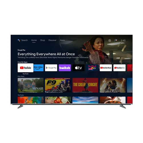 AQUA 65 Inch MINI LED 4K SMART GOOGLE TV AQT65M80FUX