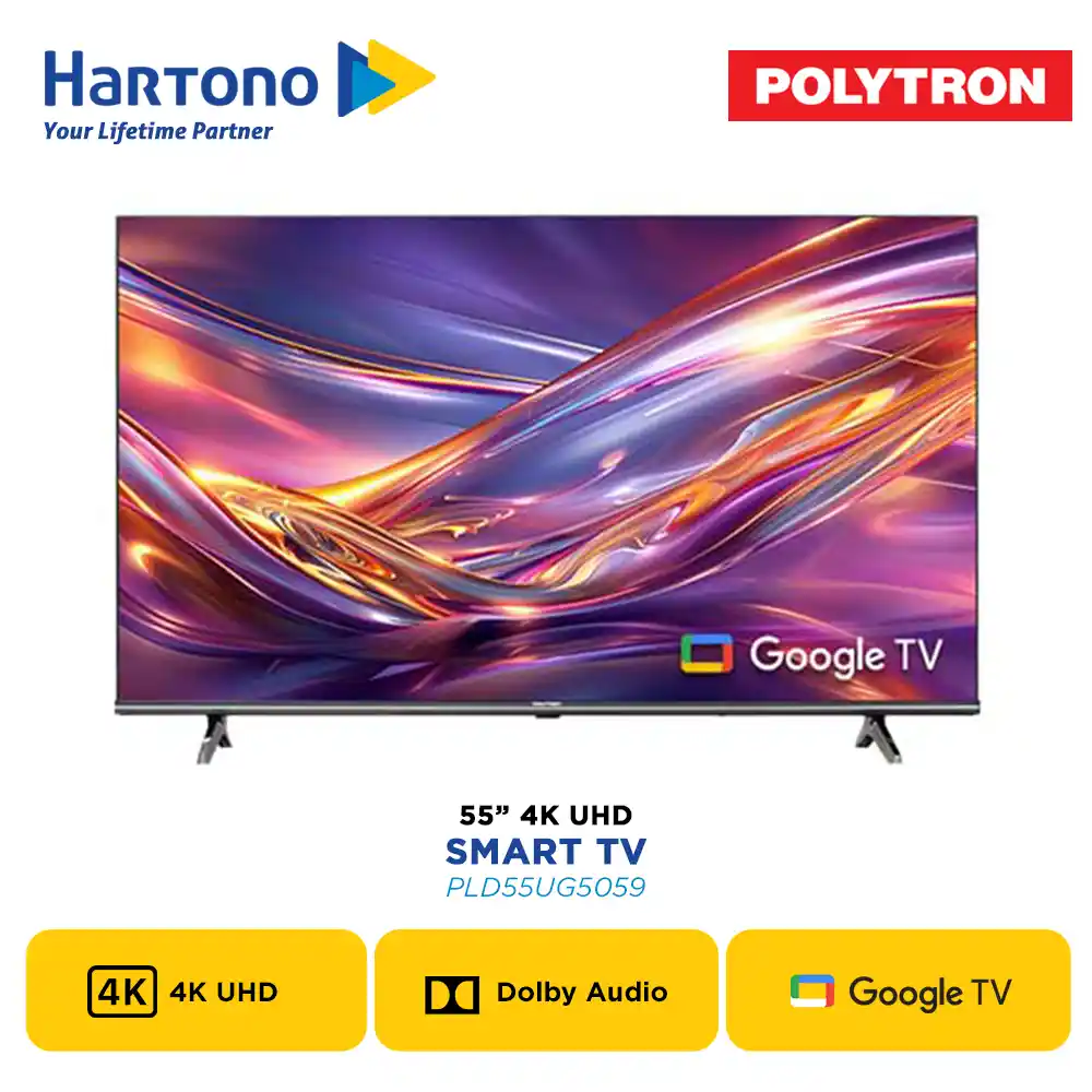 POLYTRON 55 INCH 4K UHD GOOGLE TV PLD55UG5059