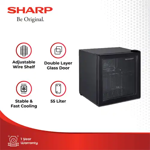 SHARP SHOWCASE DISPLAY COOLER SCH50XFS