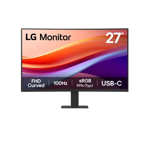 LG 27 Inch FULL HD CURVED MONITOR 27U421A-B_G3