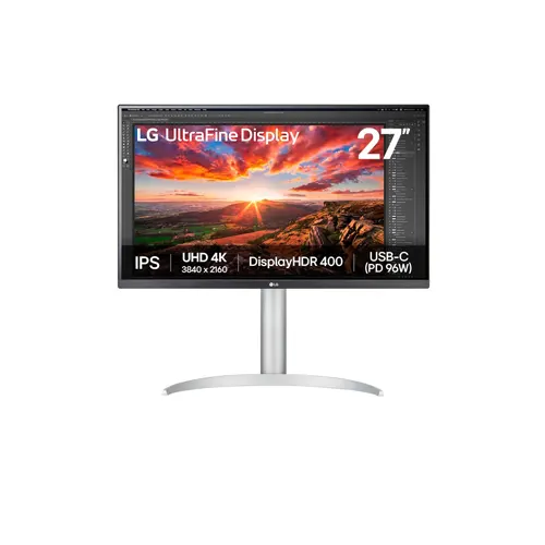 LG 27 Inch 4K UHD IPS LED MONITOR 27UP850K-W_G3