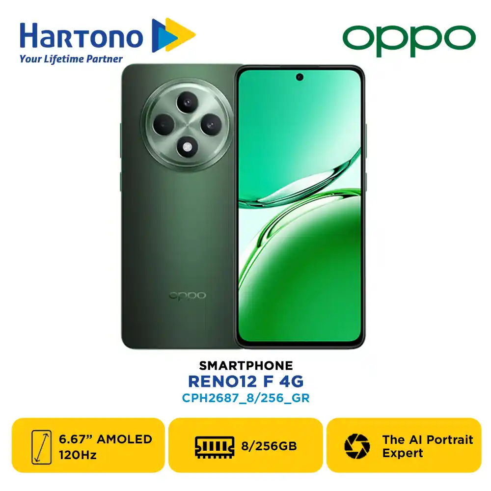 OPPO SMARTPHONE RENO12F 4G 8/256GB GREEN