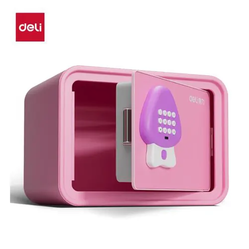 DELI BRANKAS SAFE BOX AE240 DIGITAL PINK