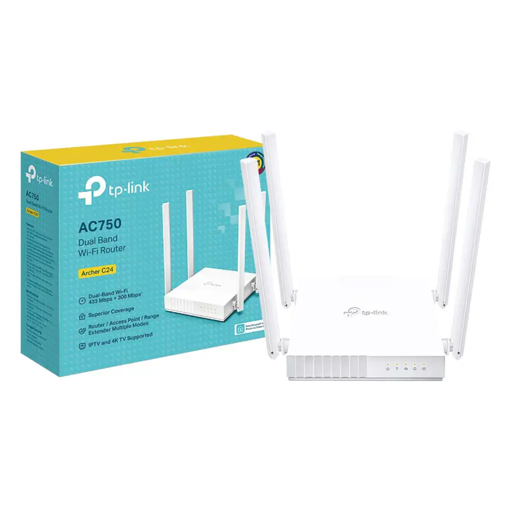 TP-LINK AC750 DUAL-BAND WI-FI ROUTER ARCHERC24