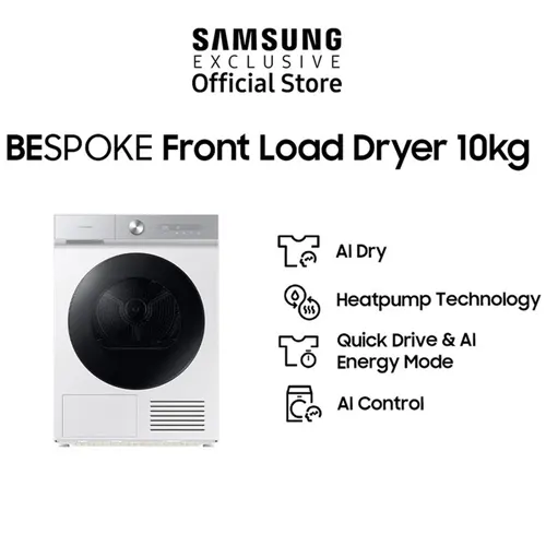 SAMSUNG DRYER PENGERING ELECTRIC DRYER 10 KG DV10BB9440GHSE