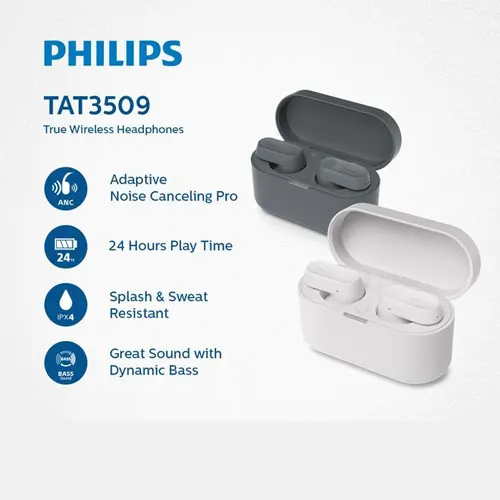 Philips Wireless Earphone TAT3509 Series