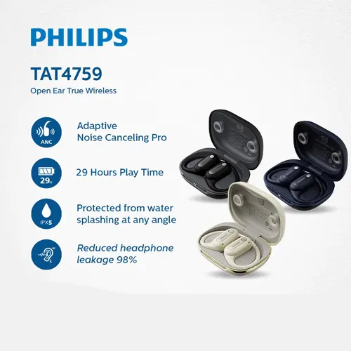 Philips Wireless Earphone TAT4759 Series