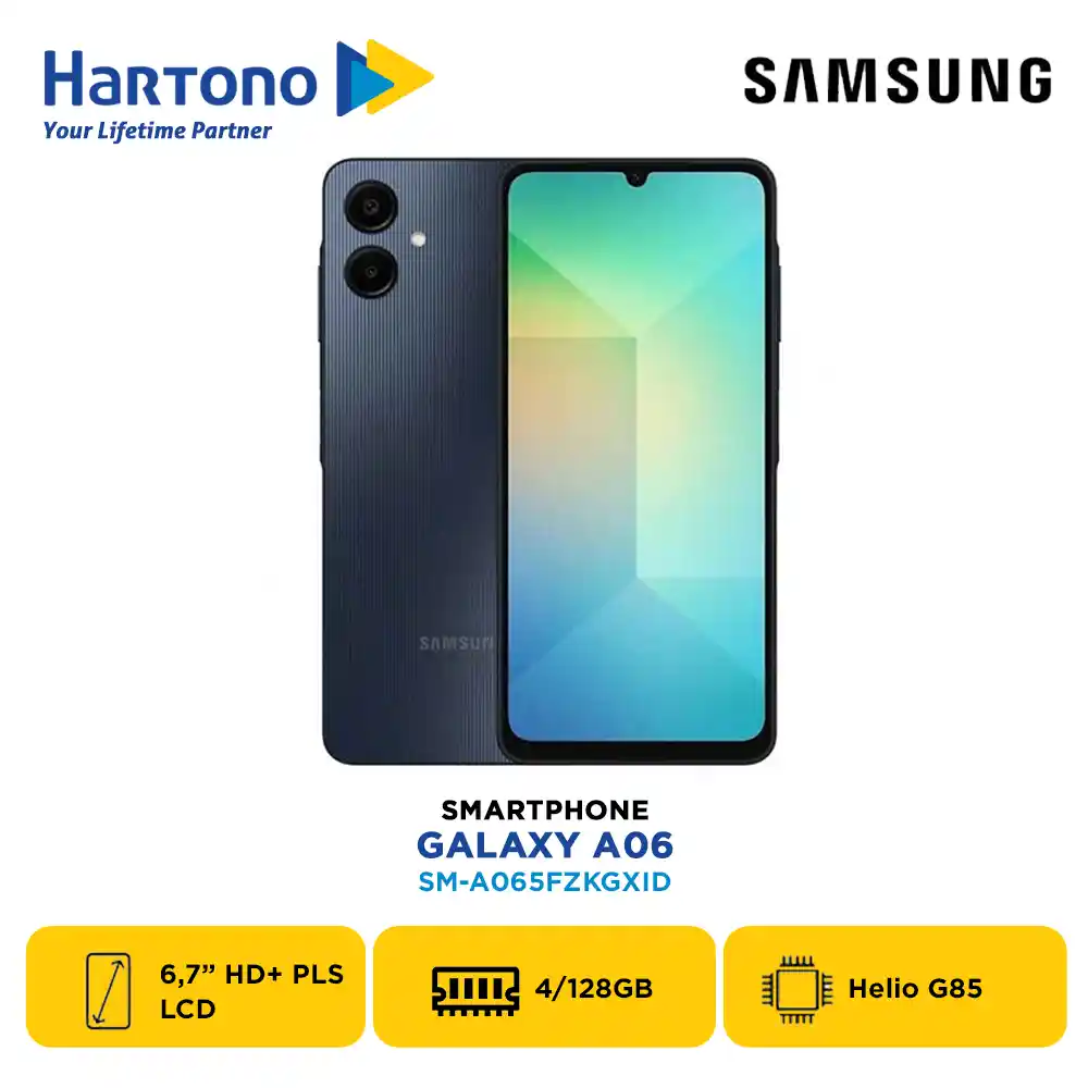 SAMSUNG SMARTPHONE GALAXY A06 4/128GB BLACK