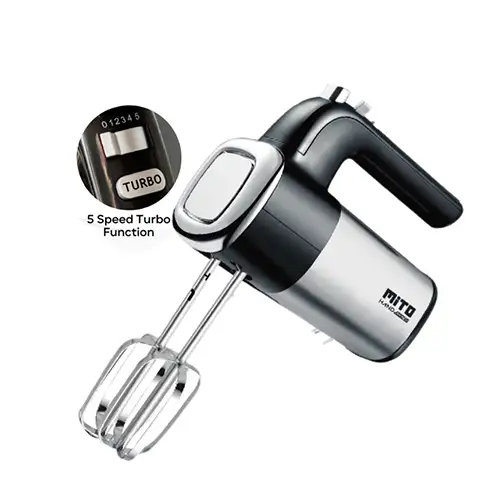 MITO HAND MIXER MX200-BLACKSILVER