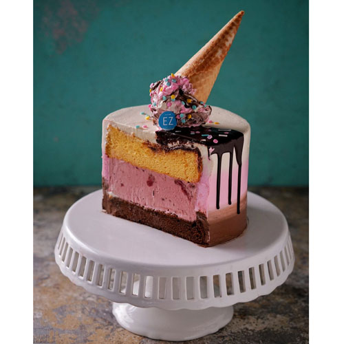 Neapolitan Decoration Cake