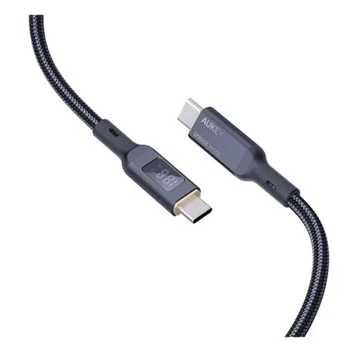 AUKEY KABEL DATA/DATA CABLE USB-C TO USB-C AKCB-MCC102BK