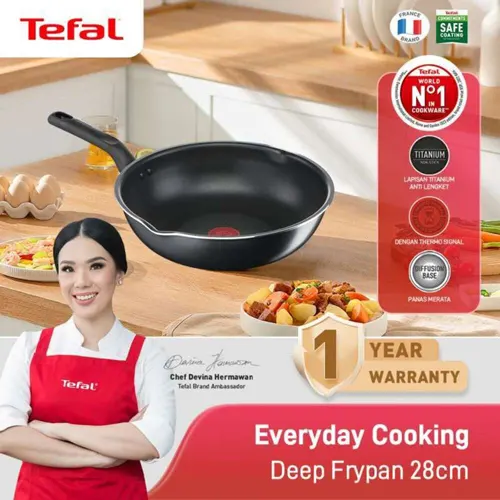 TEFAL WAJAN PENGGORENGAN 28 CM DEEP FRYPAN C5738696
