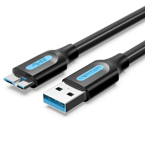VENTION CABLE CONNECTION USB 3.0 A MALE TO MICRO-B MALE COPBC