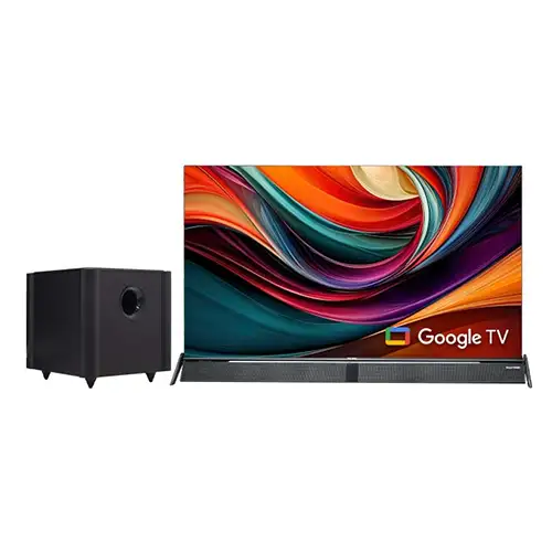 POLYTRON 43 INCH 4K UHD GOOGLE SMART TV CINEMAX SOUNDBAR PLD43BUG3058