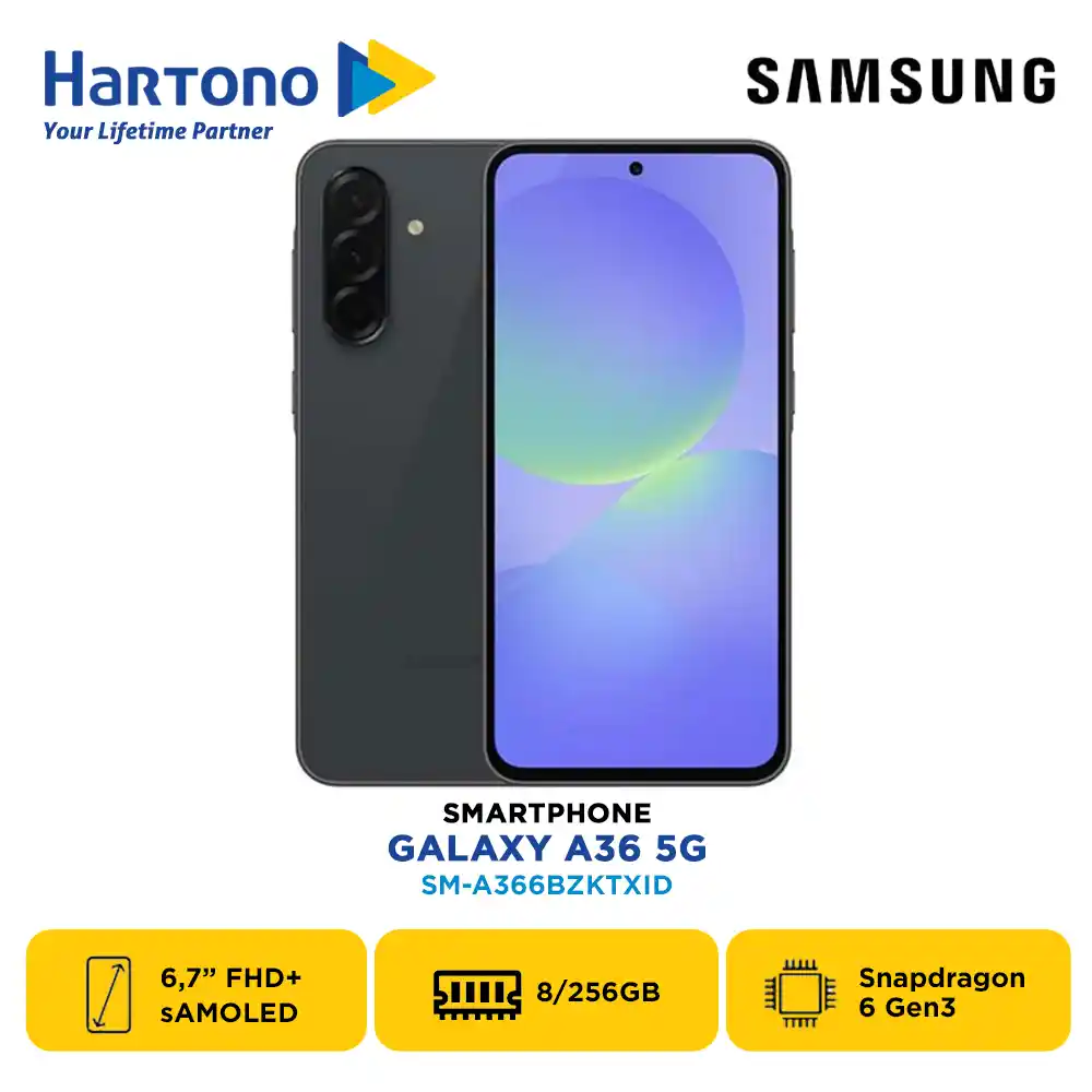 SAMSUNG SMARTPHONE GALAXY A36 5G 8/256GB BLACK