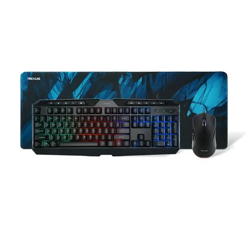 REXUS COMBO GAMING KIT WARFACTION VR4 3IN1 PKRXGM-VR4