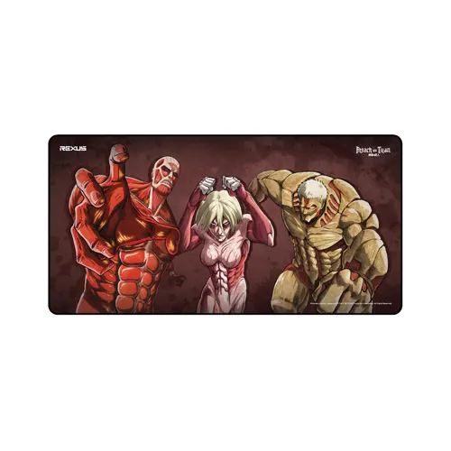 REXUS MOUSE PAD AOT EDITION TRIO TITAN RX-MP51