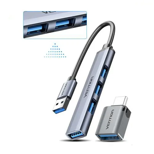 Vention USB Hub 3.0 4 Port + OTG Type-C CKPHB-CDQ