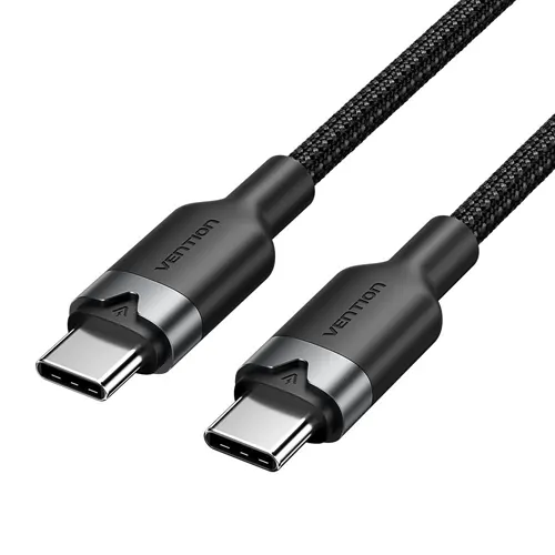 Vention Kabel Data/Data Cable USB 2.0 Type-C Male to Type-C Male Black TRDBH