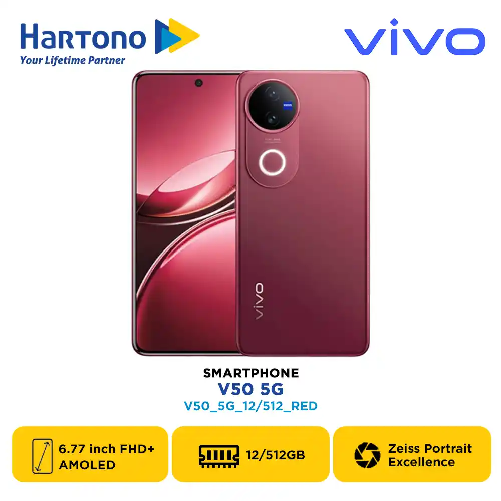 VIVO SMARTPHONE V50 5G 12/512GB RED
