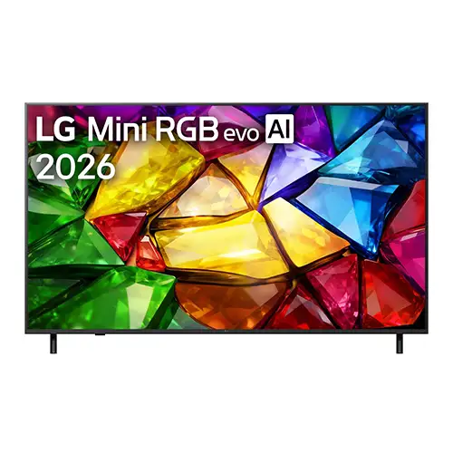 LG 4K MICRO RGB EVO AI SMART TV MRGB86BSA SERIES