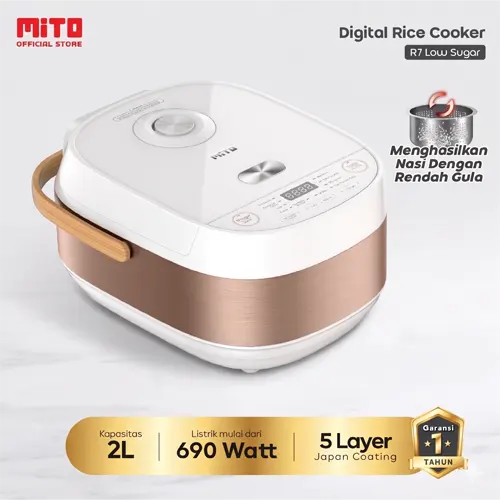 MITO RICE COOKER R7 WHITE R7-WHITE